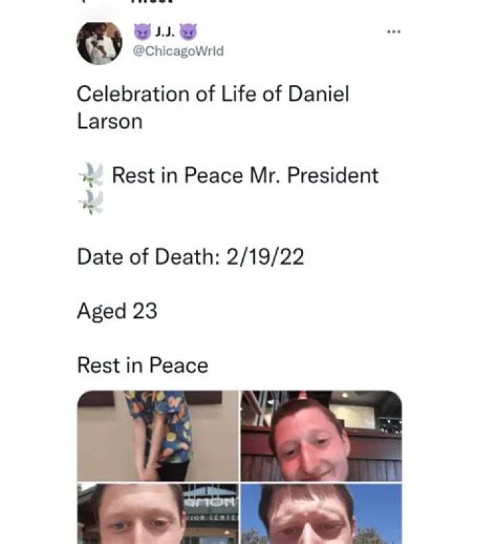 Daniel Larson Stabbed