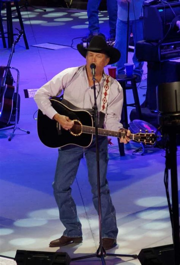George Strait performing in 2013.