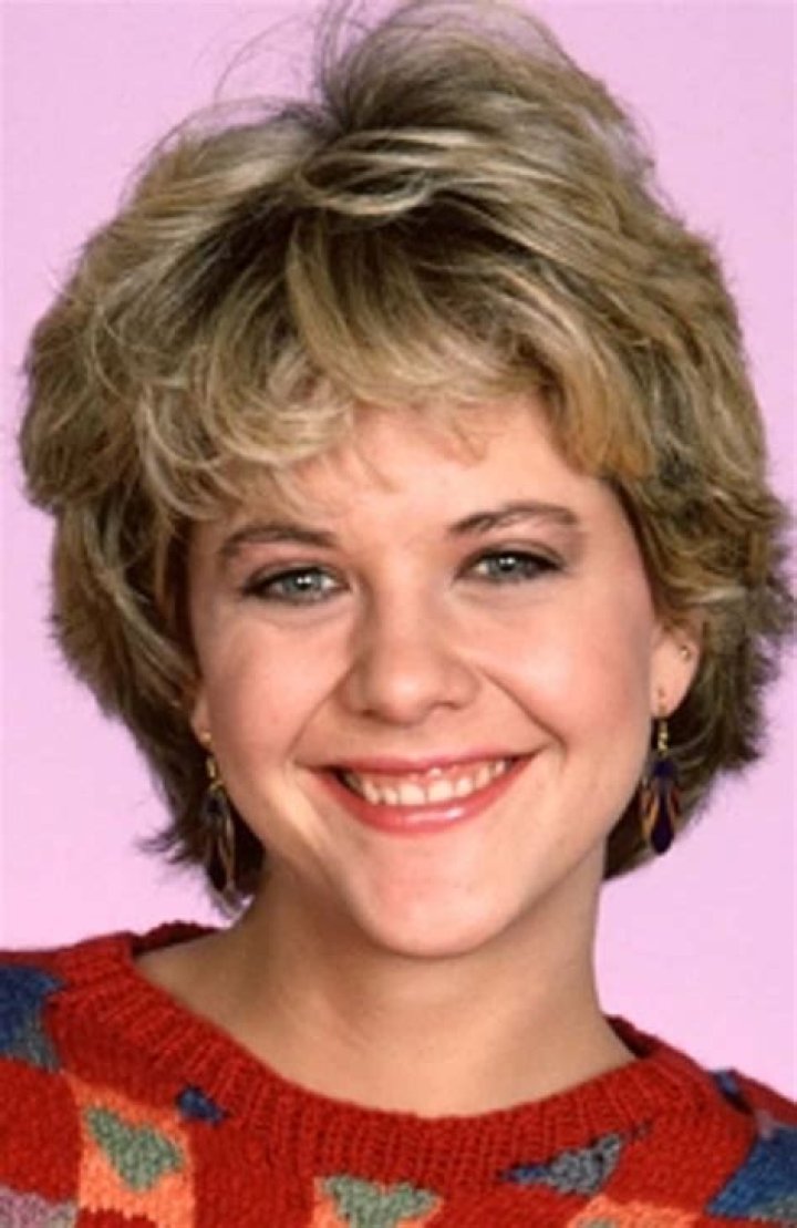 Meg Ryan at a young age.
